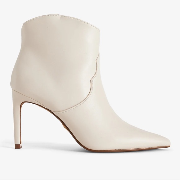Express Pointed Toe Thin Heeled Booties - Picture 3 of 13